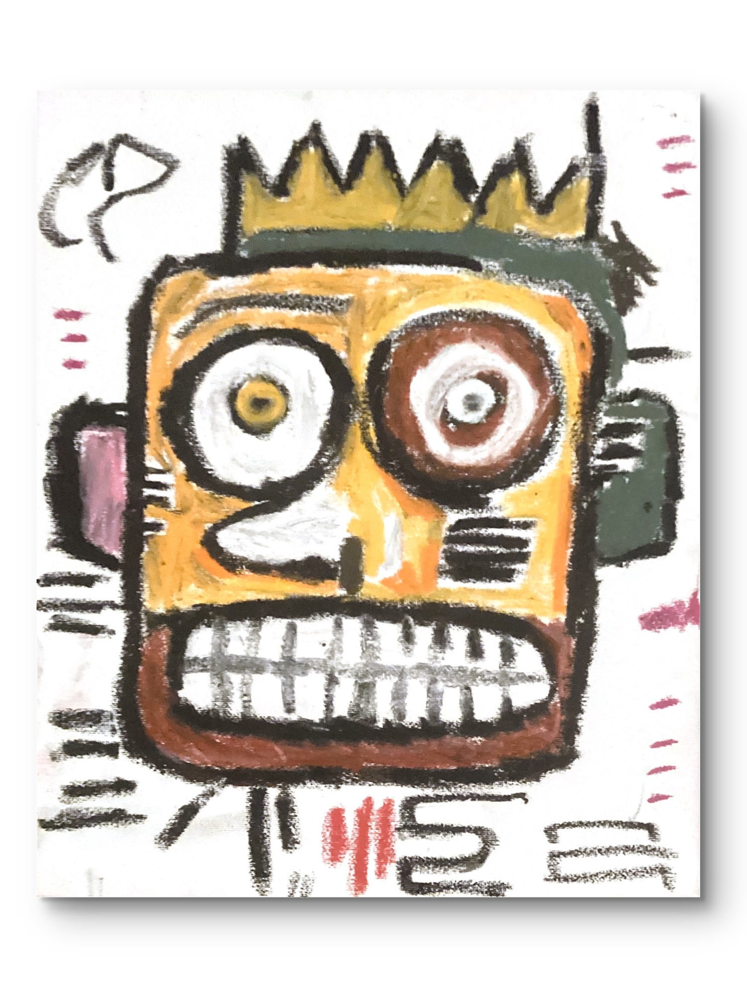 Sold original oil pastel by CRE